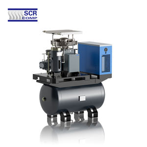 Compresor de Aire de Tornillo Súper Eficiente de 10~20 HP, Compresor Industrial con Secador de Aire de Imán Permanente, Filtros y Tanque de Aire Opcionales - Product Image 6