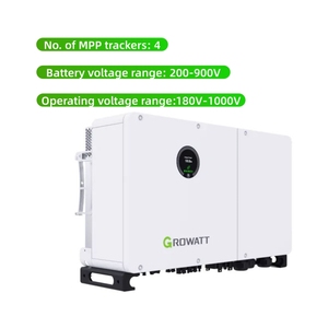 Sistema Solar Híbrido Trifásico Growatt WIT 30-50K-XHU de 30/36/40/50Kw IP66 con Pantalla OLED+LED/APP para Hogar y Comercio - Product Image 2
