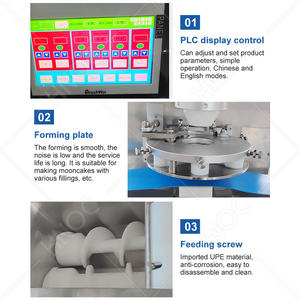 HNOC Maquina Fazer Coxinha E <span class=keywords><strong>Salgados</strong></span> Machine à crème glacée électrique Maamoul Mini Mochi Encrust Machine pour snacks - Product Image 3