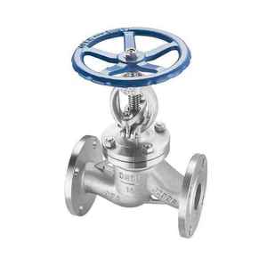 Válvula de Globo de Acero Inoxidable Industrial para Conexión de Tuberías de Agua y Vapor, Personalizable, con Sellado Hermético, de Operación Manual - Product Image 3