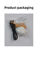 Accessoires pour chiens soigneusement sélectionnés, pendentif de collier en silicone pour animaux de compagnie coloré et lumineux avec charge USB pour la marche de nuit, motif solide