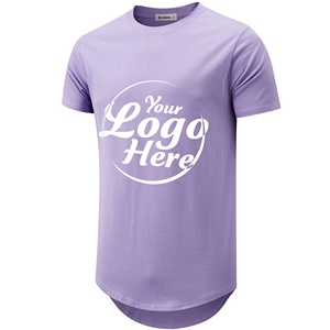 2025 hommes été 100% coton surdimensionné T-Shirt plaine col rond Streetwear gros t-shirts personnalisés pour le sport - Product Image 5