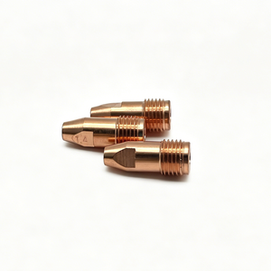 Embouts de contact CuCrZr M10*28*1.2mm personnalisés de haute qualité pour brûleur de soudage <span class=keywords><strong>Kemppi</strong></span> Gx <span class=keywords><strong>CO2</strong></span> / Embout de soudage pour torche de marque - Product Image 1