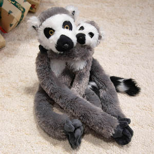 Juego de Peluches Súper Suaves para Colgar, de Algodón PP, Desmontables, con Diseño de Perezoso, Lémur y Gorila, para Decoración de Cuarto de Bebé - Product Image 5