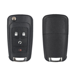 2009-2014 <span class=keywords><strong>Buick</strong></span> Chevrolet Opel chìa khóa xe thay thế vỏ & từ xa gấp trường hợp quan trọng-ABS chất liệu màu đen - Product Image 2