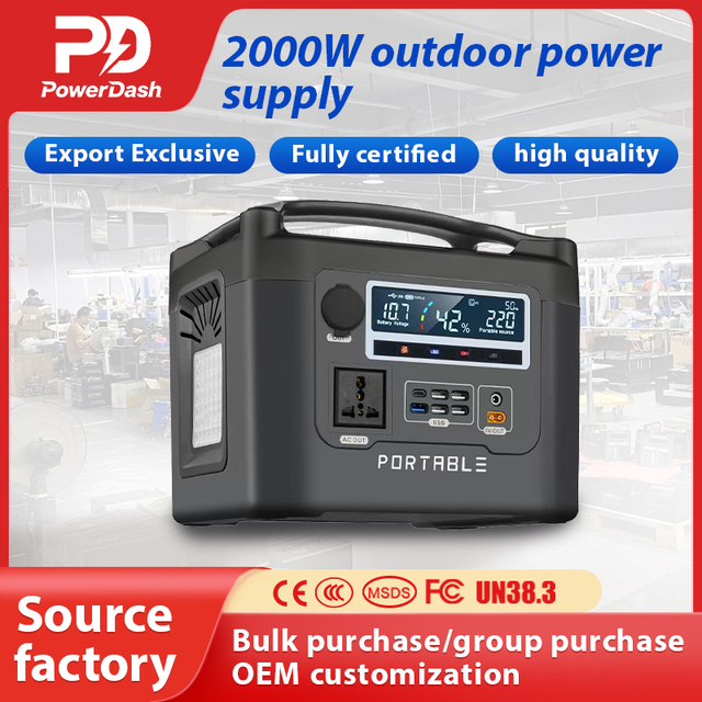 Portable 800W 512Wh Wholesale Price Universal Socket Waterproof Portable Mobile Power Station