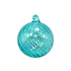 เครื่องประดับต้นคริสต์มาสตกแต่งคริสต์มาสขนาด6ซม. 8ซม. 10ซม. ใช้แขวนทำมือเป่าแก้วพร้อมตะขอ - Product Image 5