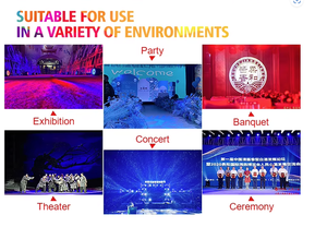 Hữu ích cho các công ty cho thuê chiếu sáng để sử dụng trong các tour du lịch lễ hội sự kiện lớn 48x10W RGBW 4in1 <span class=keywords><strong>LED</strong></span> màu thành phố IP65 ánh sáng lũ - Product Image 3