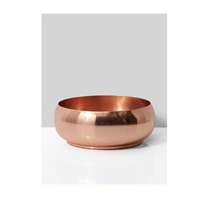 Bol de Date Élégant de Nouveau Design de Forme Ronde pour le Service de Date Bol Arabe avec Design Classique Style du Golfe en Métal - Product Image 5