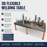 Kit complet de fixation D28, table de soudage flexible 3D, plateforme de soudage modulaire avec gabarits de positionnement