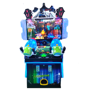 Emocionante Máquina de Videojuegos Arcade para Niños, Operada con Monedas, para 2 Jugadores, Pantalla LCD de 42 Pulgadas, Juego de Disparos, para Interiores, con Caja de Madera, con Tickets de Ganancia - Product Image 2