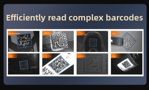 Đầu đọc mã vạch công nghiệp thông minh Đầu đọc mã vạch cố định máy quét mã vạch QR mã USB Com giao diện <span class=keywords><strong>1D</strong></span> 2D phạm vi tiêu chuẩn - Product Image 6