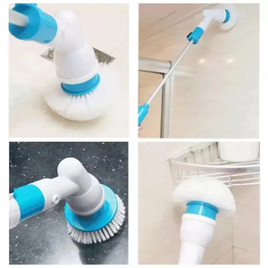 Ensemble de têtes de brosse remplaçables pour gommage 3 pièces têtes de brosse de nettoyage électrique carrelage salle de bain cuisine multi-usages utilisations <span class=keywords><strong>Turbo</strong></span> - Product Image 6