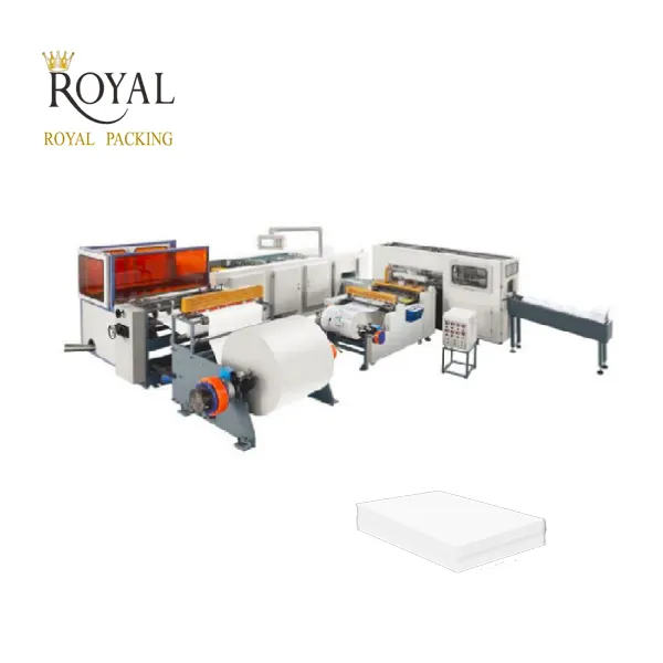 Linea di produzione automatica completa della carta per fotocopie A4 China Manufacturing Paper Mill Plant Office Copy A4 Paper Making Machine