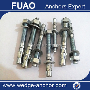 In acciaio al carbonio zinco placcato cuneo bullone di ancoraggio/ancoraggio di <span class=keywords><strong>espansione</strong></span> di ancoraggio/<span class=keywords><strong>cemento</strong></span> e <span class=keywords><strong>cemento</strong></span> ancoraggio - Product Image 4