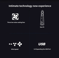 Refroidisseur LED à contrôle de température intelligent, fabriqué directement par le producteur, pour PS5 Slim, haute capacité, avec logistique optimisée