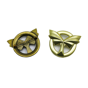 Broche de Mariposa Personalizado de Alta Calidad, de Aleación de Zinc Resistente, con Diseño Vintage, para Mujer - Product Image 2