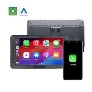 7 ''không dây IPS màn hình cảm ứng xách tay tự động Carplay cho xe ô tô phổ quát Android điều khiển bằng giọng nói với 1 năm bảo hành - Product Image 2