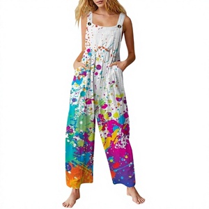 Wholesale High Summer Ankle Nylon Gym Fitness Set One Piece Yoga Wear Sportswear Bodysuits Women Backless Rompers <b>Jumpsuits</b> - Product Image 2