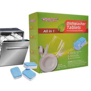 Lavastoviglie Compresse Pulitore Detersivo di Lavaggio del Piatto Macchina Effervescenti Cleaner Tablet - Product Image 1