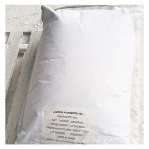 Niedriger Preis 95% Kalk hydrat <span class=keywords><strong>Ca</strong></span>(OH)2/Calcium hydroxid - Product Image 5