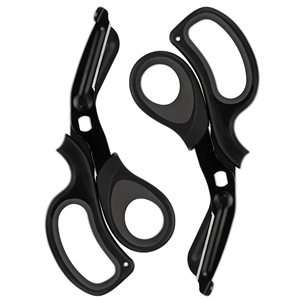 Tijeras de Trauma Industriales de Acero Inoxidable con Hoja Serrada para Emergencias Médicas, Herramientas para Cortar Vendajes - Product Image 2