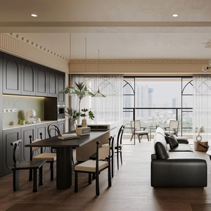 Juego de muebles de dormitorio para apartamento de hotel de estilo minimalista moderno, directamente del fabricante. - Product Image 5