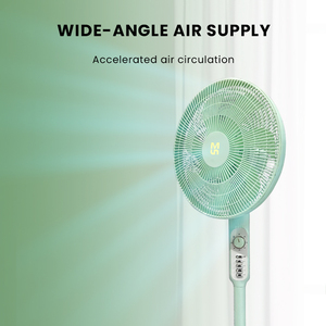 พัดลมระบายความร้อนไฟฟ้าแบบตั้งพื้น, พัดลมระบายความร้อนพลาสติกแบบพกพาปรับได้สำหรับใช้ในบ้านและใน2024 - Product Image 3