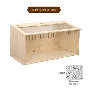 Gabbia Incubatrice a Temperatura Costante in Legno Massello Personalizzata OEM <span class=keywords><strong>per</strong></span> Criceti, <span class=keywords><strong>Pulcini</strong></span>, Rettili - Modello Shandong - Product Image 4