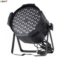 Projecteurs LED Par RGBW 54 x 3W IP65 pour scène de discothèque DJ GBR-PL5403 - Vente Flash