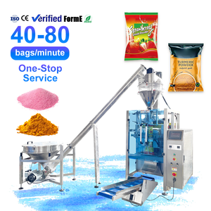 High Output Automatic Vertical Form Fill Seal Machines Strawberry Powder Turmeric Powder Packaging Machine - Product Image 1