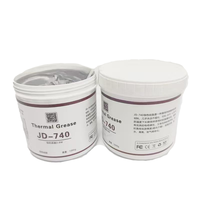 Graisse thermique conductrice en silicone à faible résistance thermique et bonne isolation, en conserve, 3 W/m.K