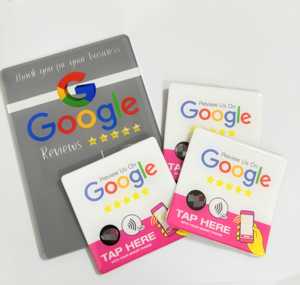Etiqueta NFC de PVC Epoxi para Esquinas, Tamaño Personalizado, Programable, Ntag 216 213, para Ventanas/Puertas/Mesas, Resistente al Agua, Etiqueta de Reseñas de Google - Product Image 5