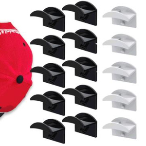 Modern Creative Bedroom Living Room Clothes Wall Hanger Self Adhesive Plastic Coat Hat Holder Rack Hook