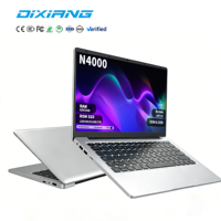 N4000 Ordinateur Portable 14 Pouces Résolution 1366*768 6Go RAM 128Go 256Go 512Go 1To SSD pour Étudiant, Neuf