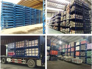 Étagère de stockage de pneus de camion en acier personnalisable et économique pour centre de distribution et entrepôt - Product Image 3