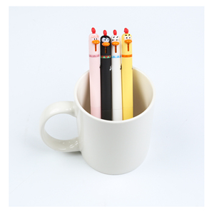 Hot Selling Plastic Cute Chicken Gel <b>Pen</b> for Office & Study Quick-Drying Essential Stationery Fun Stress Relief - Product Image 6