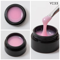 2021 année nouveau Offre Spéciale fort aucune brûlure indolore gel constructeur l'extension des ongles uv gel avec une couche de base et la couche de finition
