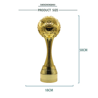 Nouvelle conception de trophée sportif, médaille, plaque personnalisée, trophée en métal pour les champions de basket-ball, de football, de la Ligue des Champions