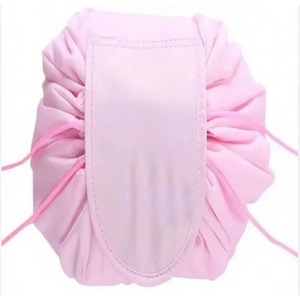 Free Sample Travel Toiletry Storage Pouch Lazy <b>Drawstring</b> Cosmetic <b>Bag</b> <b>Makeup</b> <b>Bags</b> for Beauty Organizer - Product Image 2