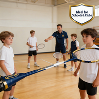 Raquettes de badminton en alliage d'acier léger, vente directe d'usine, durables, de haute qualité, haute rigidité, personnalisation pour les débutants, sport