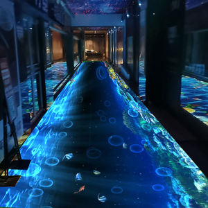 Système de projection interactive portable pour sols intérieurs, <span class=keywords><strong>super</strong></span> amusant, pour les musées et les expositions en intérieur - Product Image 1