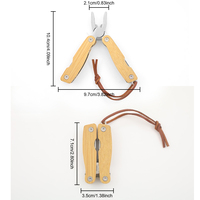 Meiji Pince multifonction pliable en acier inoxydable de qualité industrielle et de bricolage, pour extérieur, avec lame, lime et lame de scie - Personnalisable OEM/ODM