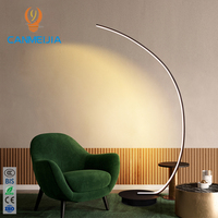 Lampe de sol led pied de mort, produit de luxe, conception de designer, lumière sur pied, support, 40W