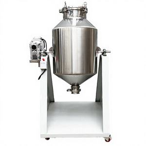 Mezcladora Automática de Polvo en Tambor de Acero Inoxidable, Máquina de Mezcla en Seco para Procesamiento de Polvo y Gránulos de Productos Químicos, Alimentos y Detergentes - Product Image 1