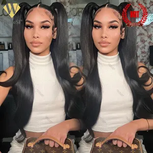 Cheap Brazilian Virgin Human Hair Extension Bundles Vendors Full Lace Human Hair Wig Hd Lace Front Wig For Black Women Vendors
