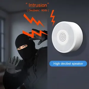 Tuya thông minh tuya âm thanh và ánh sáng ứng dụng báo động điện thoại di động điều khiển từ xa âm thanh báo động có thể được đốt cháy theo yêu cầu thiết kế - Product Image 4