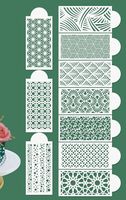 Pochoirs à Gâteaux en Gros pour Fournitures de Fête d'Anniversaire Nouveaux Outils Chauds de Pâtisserie et de Cuisson Pochoirs à Gâteaux Transparents