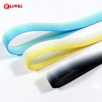 Sangle en polyester/coton durable LIWEI avec impression par transfert thermique pour chaussures, vêtements, sacs et accessoires textiles de maison
