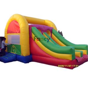 Nuevo y Atractivo Tobogán Inflable de PVC, Castillo Hinchable con Tobogán Seco para Niños, Fácil de Instalar, en Oferta - Product Image 1